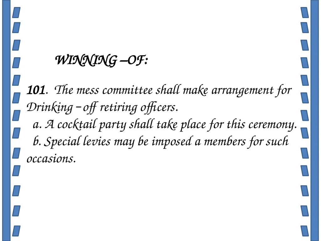MESS ETHICS INTRODUCTION In any organization - slide 105 of 117