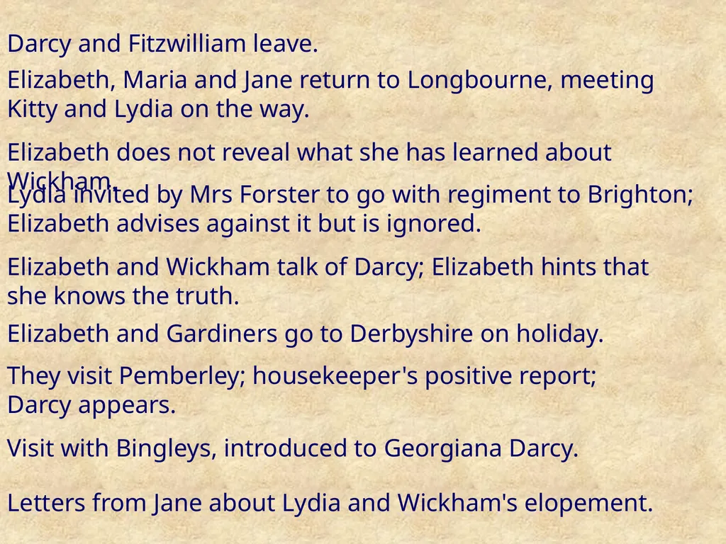 Pride & Prejudice Presentation by, G.Sowdambika - slide 56 of 58