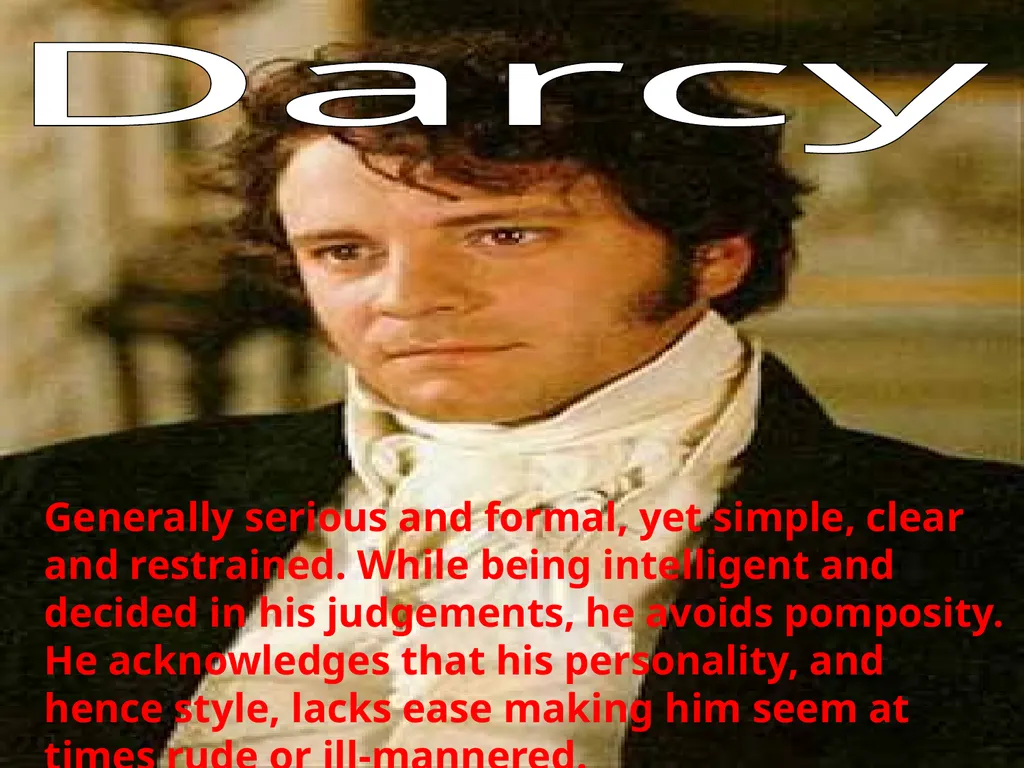 Pride & Prejudice Presentation by, G.Sowdambika - slide 12 of 58
