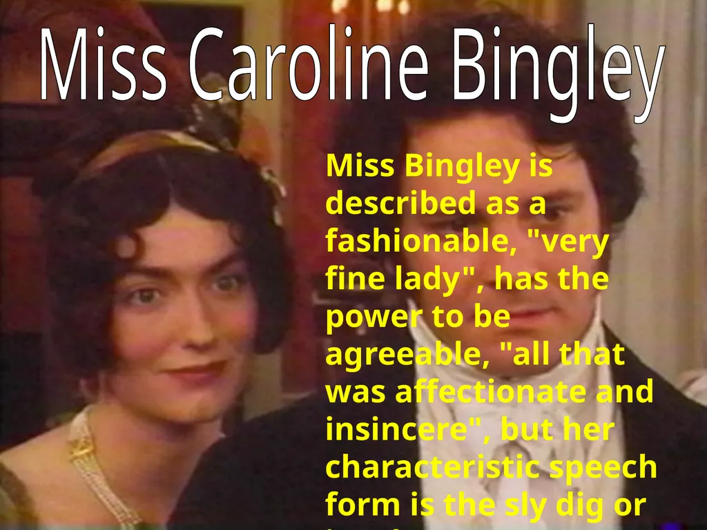 Pride & Prejudice Presentation by, G.Sowdambika - slide 22 of 58