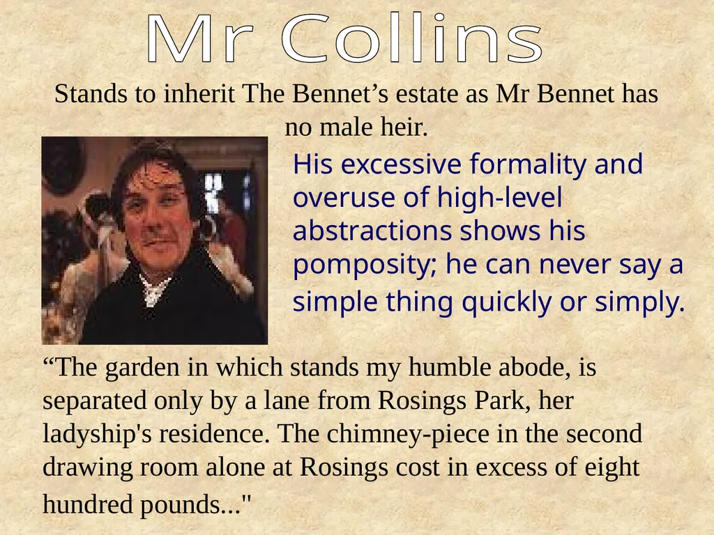 Pride & Prejudice Presentation by, G.Sowdambika - slide 21 of 58