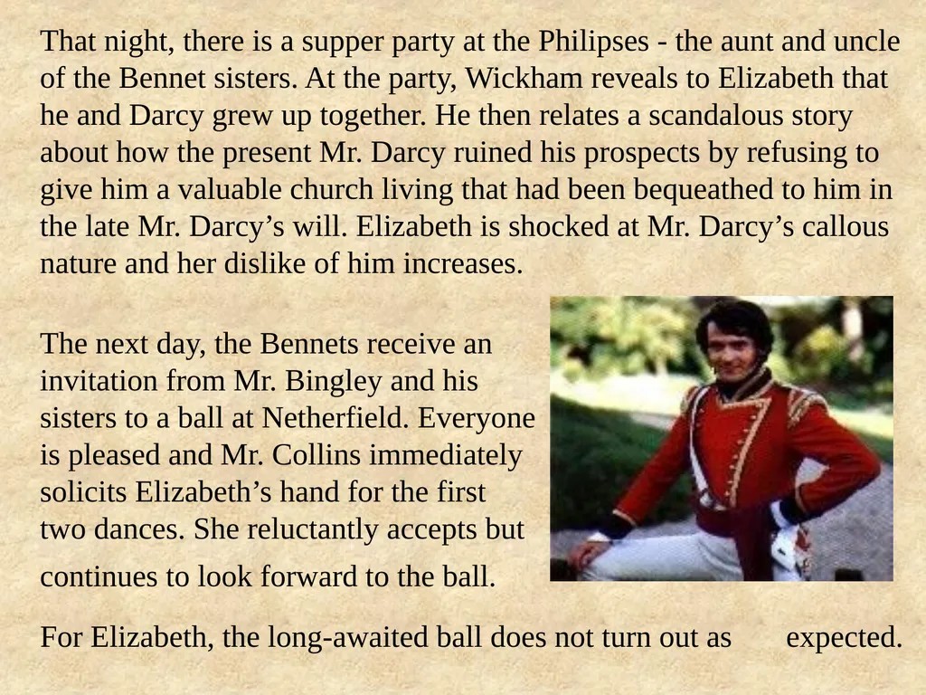 Pride & Prejudice Presentation by, G.Sowdambika - slide 33 of 58