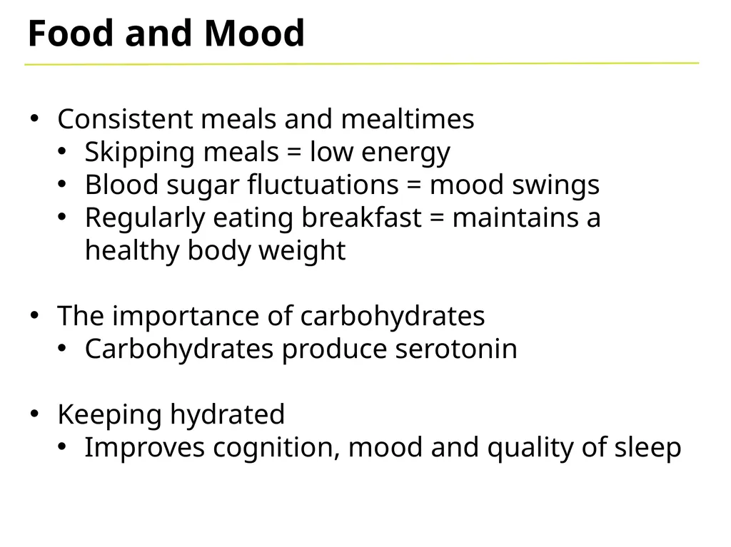 Eat Well Eating well in a recovery context Eating - slide 4 of 11
