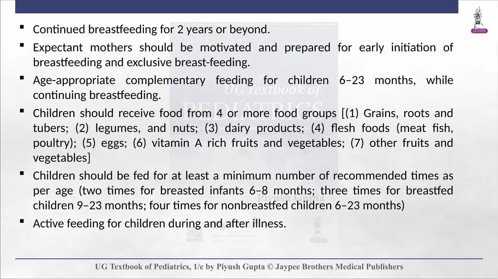 Complementary Feeding Chapter 7 DEFINITION - slide 26 of 35