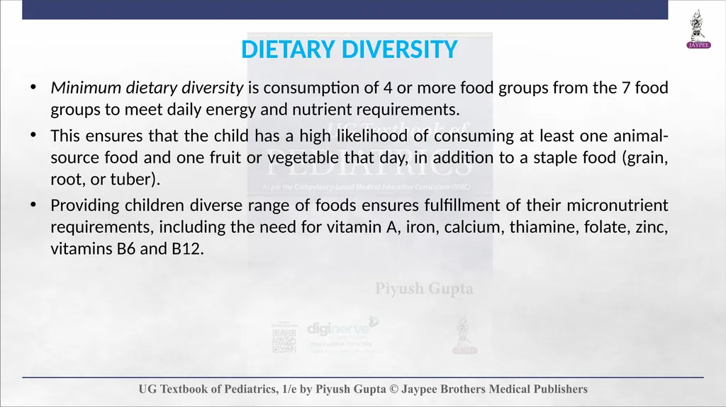 Complementary Feeding Chapter 7 DEFINITION - slide 17 of 35