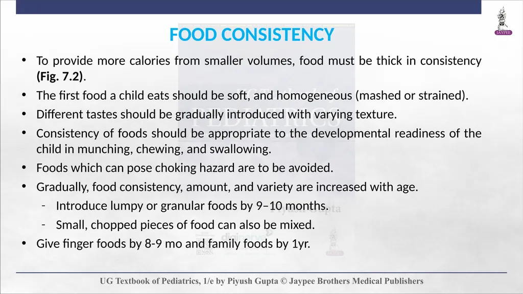 Complementary Feeding Chapter 7 DEFINITION - slide 15 of 35