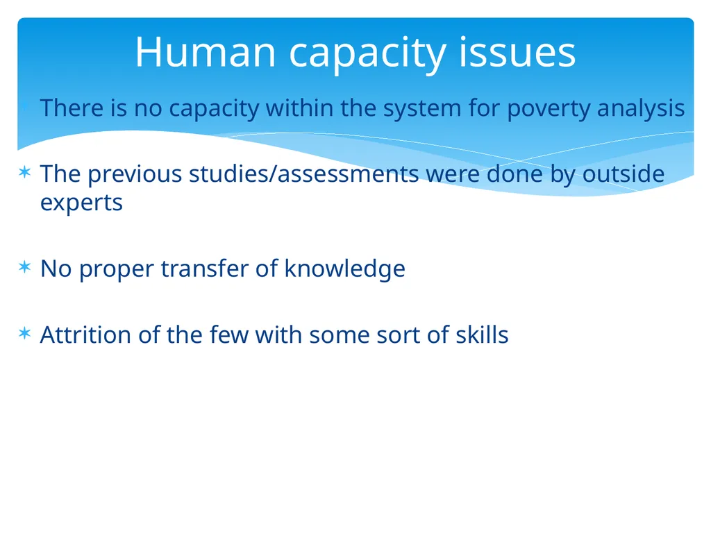 POVERTY PROFILE OF THE GAMBIA Expert Group Meeting - slide 11 of 12