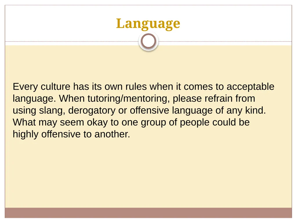 Training Module Cultural Competency Cultural - slide 19 of 25