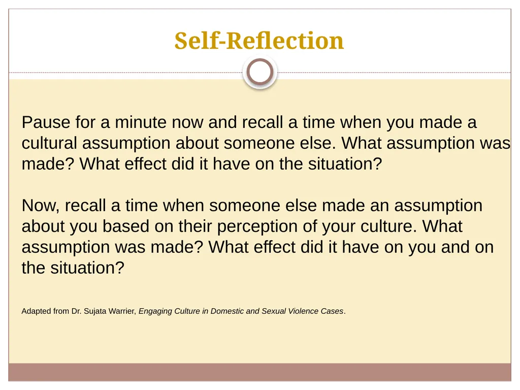 Training Module Cultural Competency Cultural - slide 9 of 25