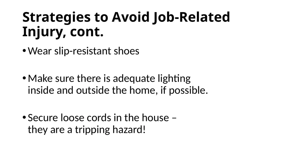 Modules: Workers’ rights and responsibilities - slide 27 of 33