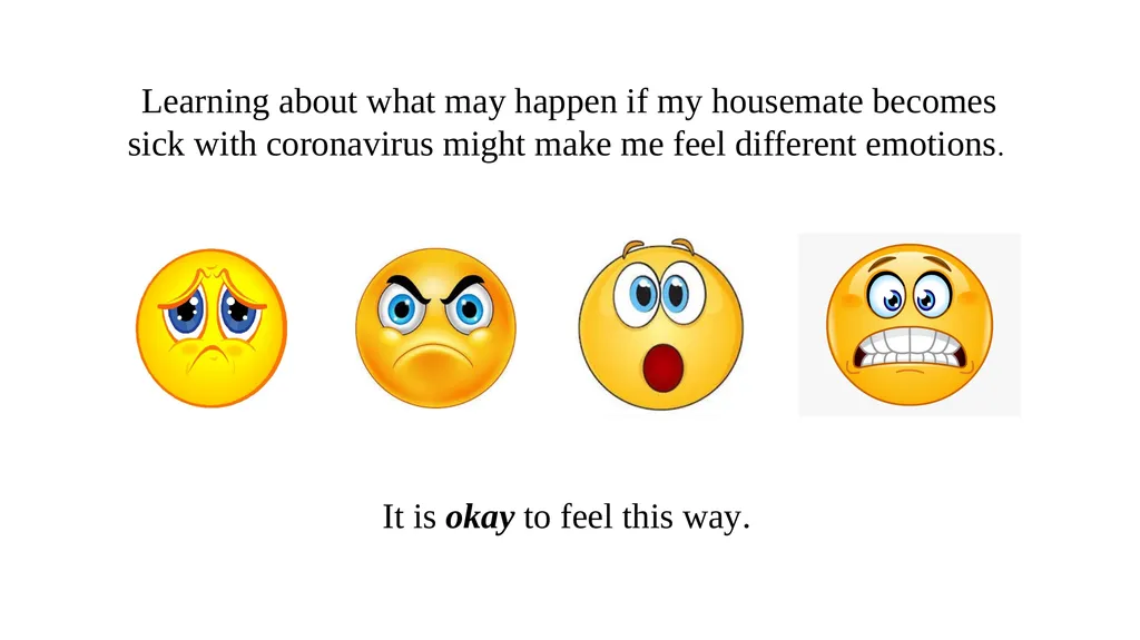 CORONAVIRUS (COVID-19) My Housemate has - slide 13 of 14