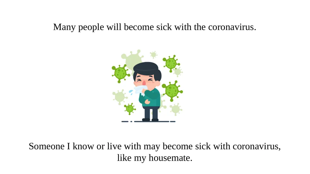 CORONAVIRUS (COVID-19) My Housemate has - slide 3 of 14