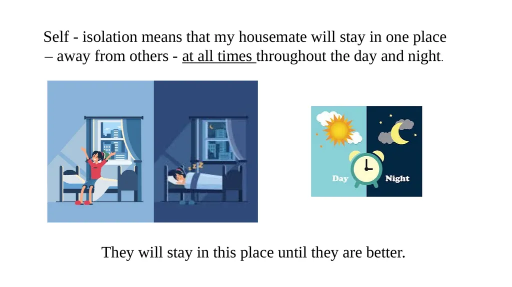 CORONAVIRUS (COVID-19) My Housemate has - slide 8 of 14