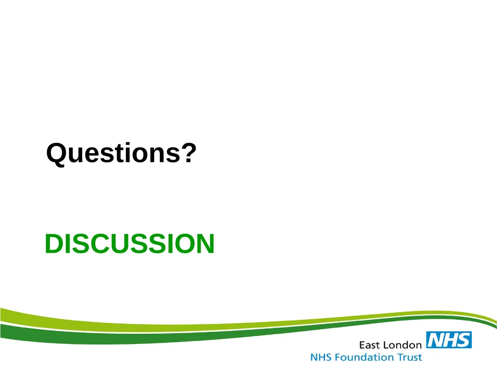 ELFT Training Packages for Primary Care Suicide - slide 35 of 35