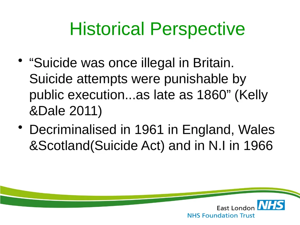 ELFT Training Packages for Primary Care Suicide - slide 2 of 35