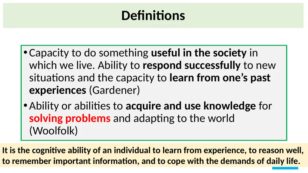 Educational Psychology Ganesamoorthi, S. Asst. - slide 21 of 101