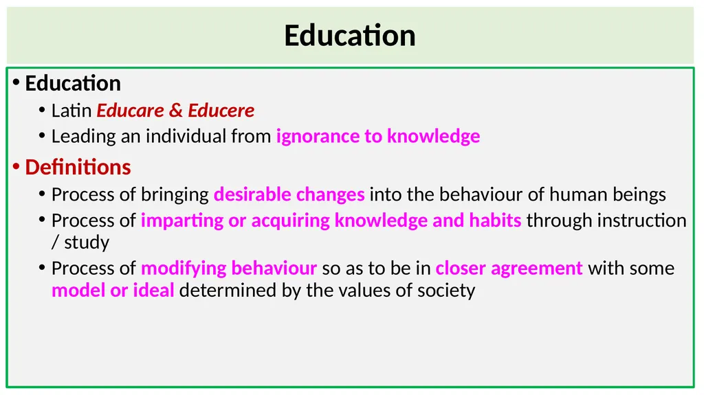 Educational Psychology Ganesamoorthi, S. Asst. - slide 6 of 101