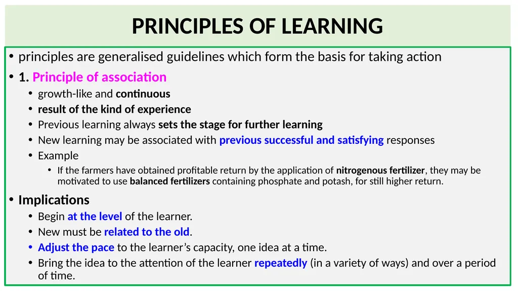 Educational Psychology Ganesamoorthi, S. Asst. - slide 74 of 101