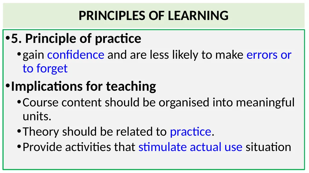 Educational Psychology Ganesamoorthi, S. Asst. - slide 78 of 101