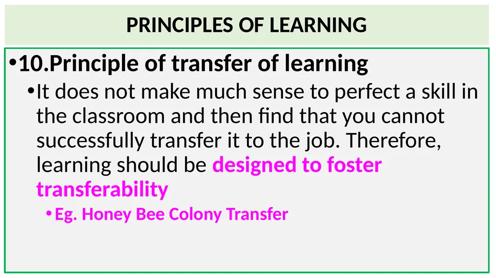 Educational Psychology Ganesamoorthi, S. Asst. - slide 83 of 101