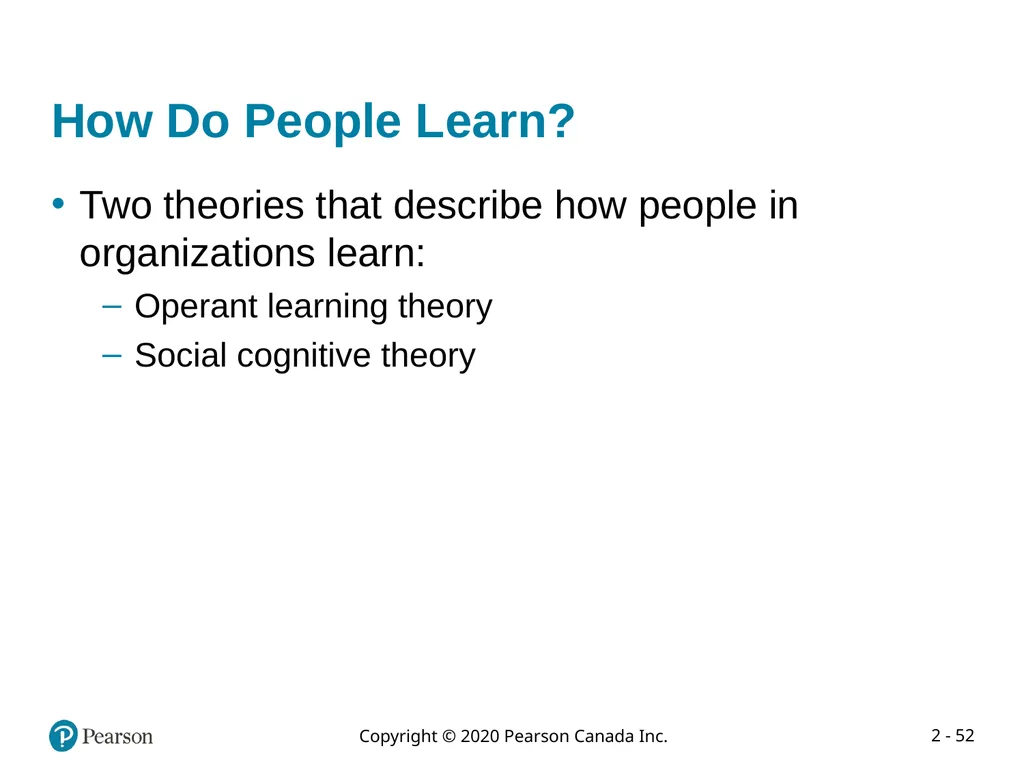 Organizational Behaviour: Understanding and - slide 52 of 102
