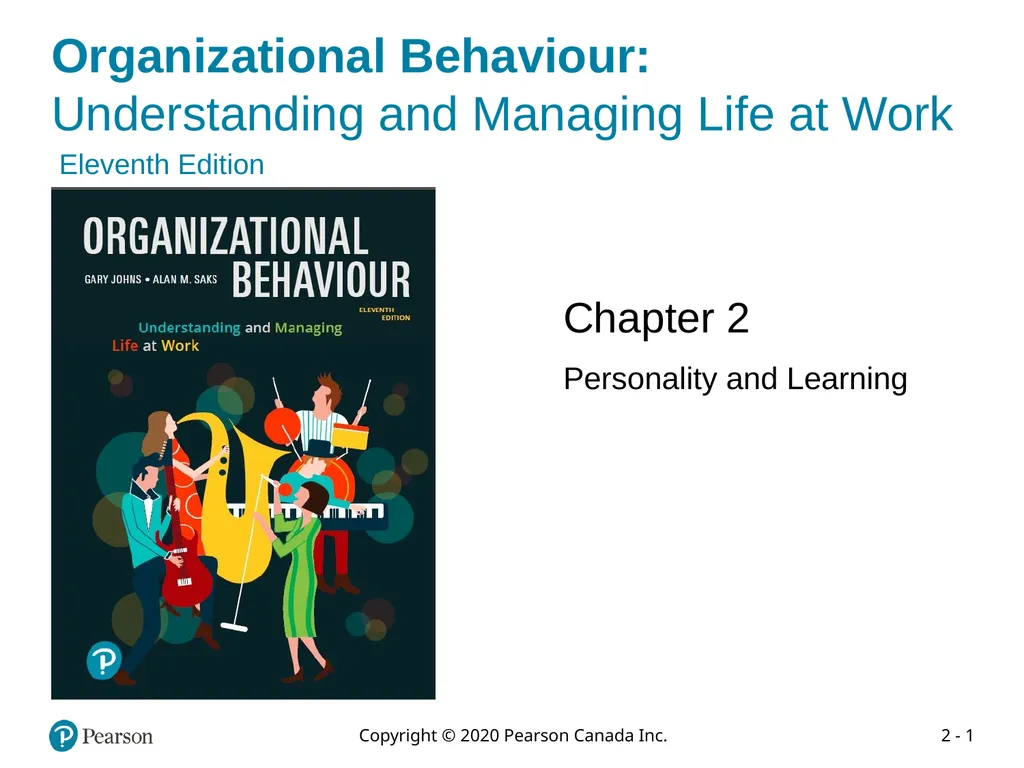 Organizational Behaviour: Understanding and - slide 1 of 102