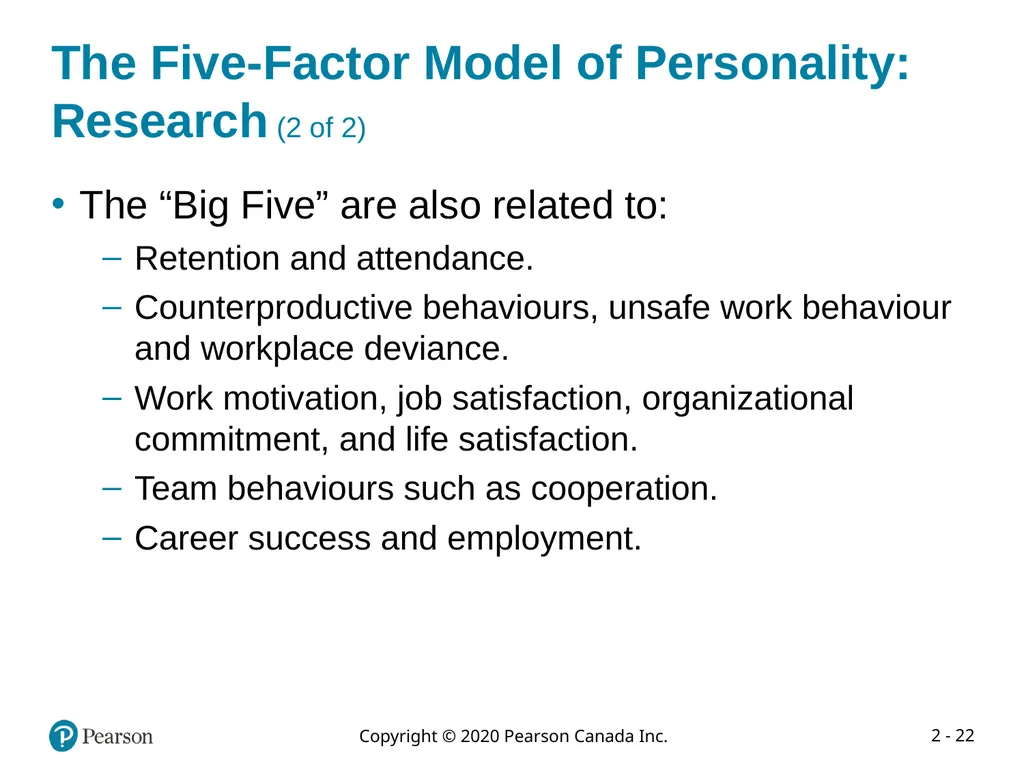 Organizational Behaviour: Understanding and - slide 22 of 102
