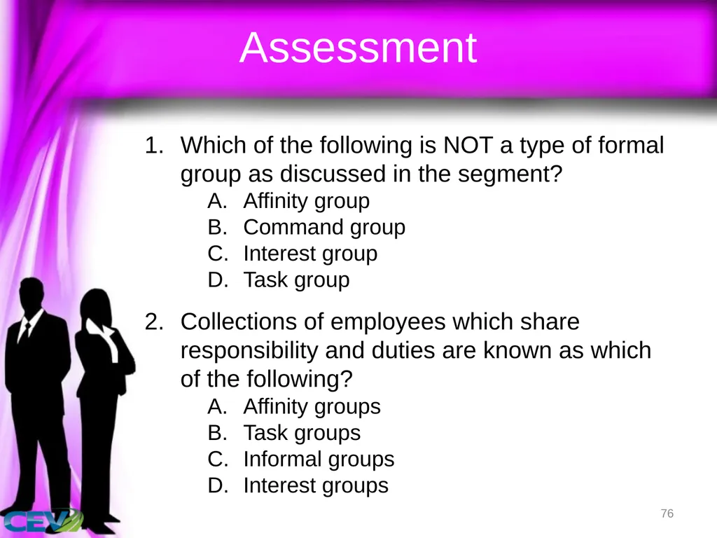 1 Objectives To identify and analyze leadership - slide 76 of 87