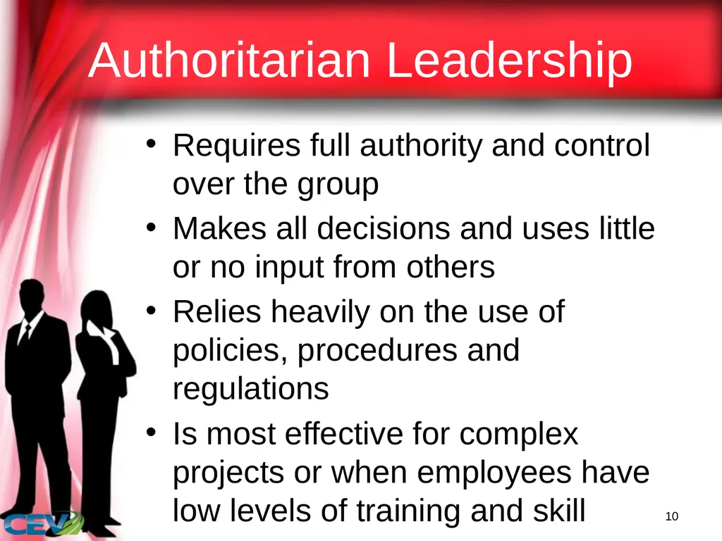 1 Objectives To identify and analyze leadership - slide 10 of 87