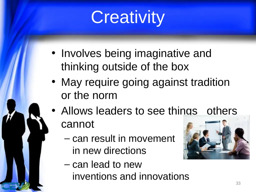 1 Objectives To identify and analyze leadership - slide 33 of 87