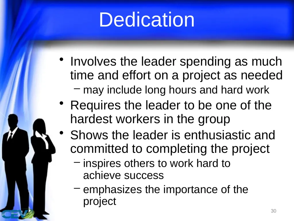 1 Objectives To identify and analyze leadership - slide 30 of 87