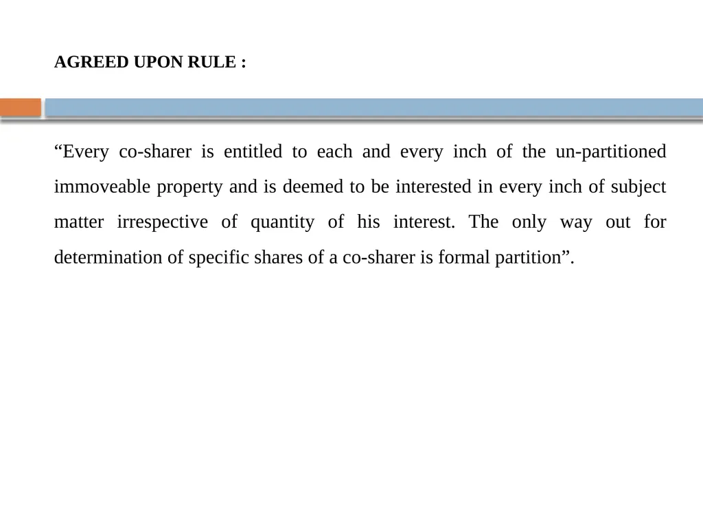 Case Study on Injunction Against Co-Sharer - slide 4 of 24