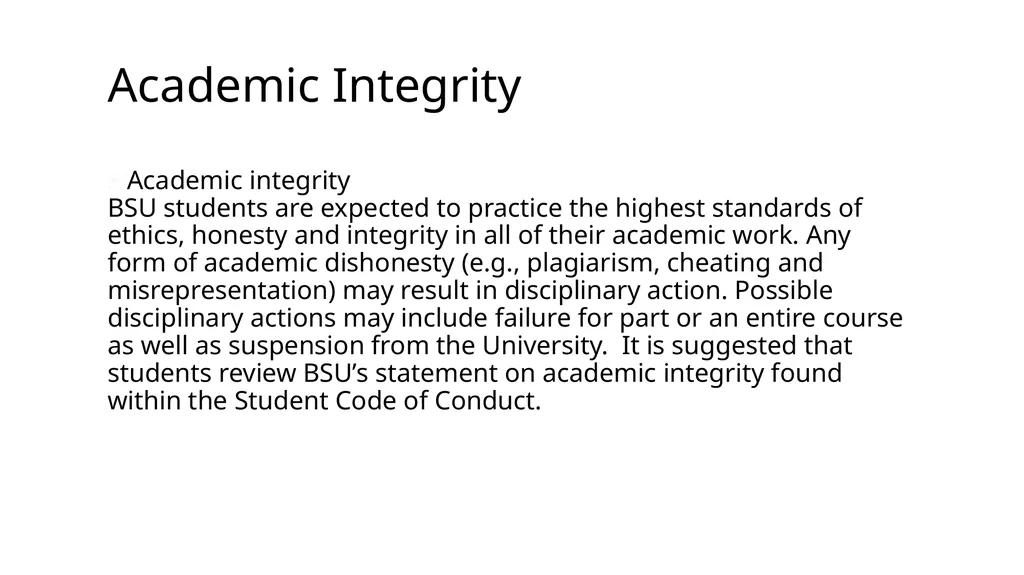 Syllabus statements for an inclusive classroom - slide 4 of 28