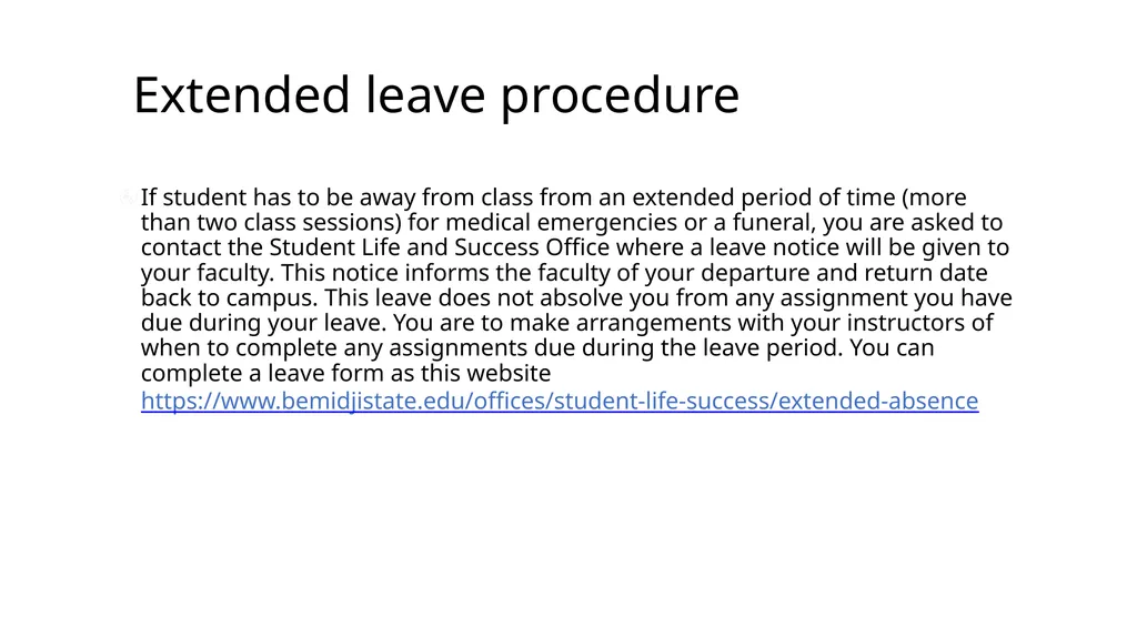 Syllabus statements for an inclusive classroom - slide 15 of 28