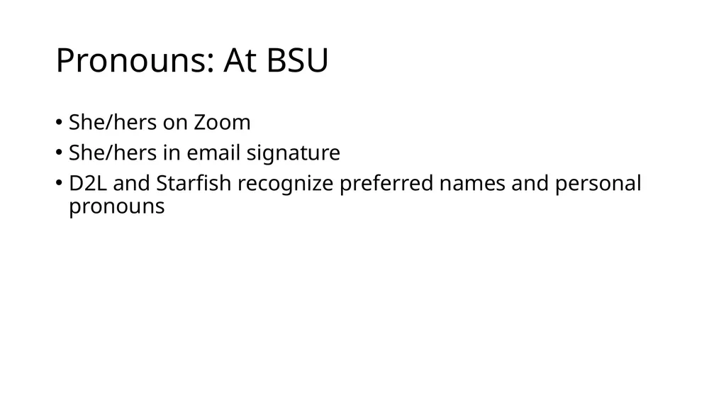 Syllabus statements for an inclusive classroom - slide 24 of 28