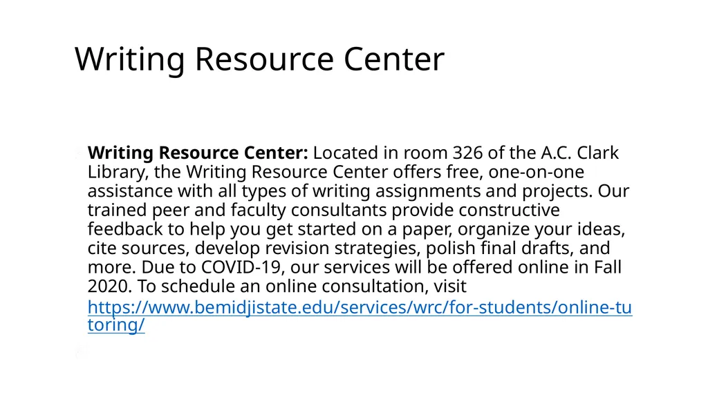 Syllabus statements for an inclusive classroom - slide 7 of 28