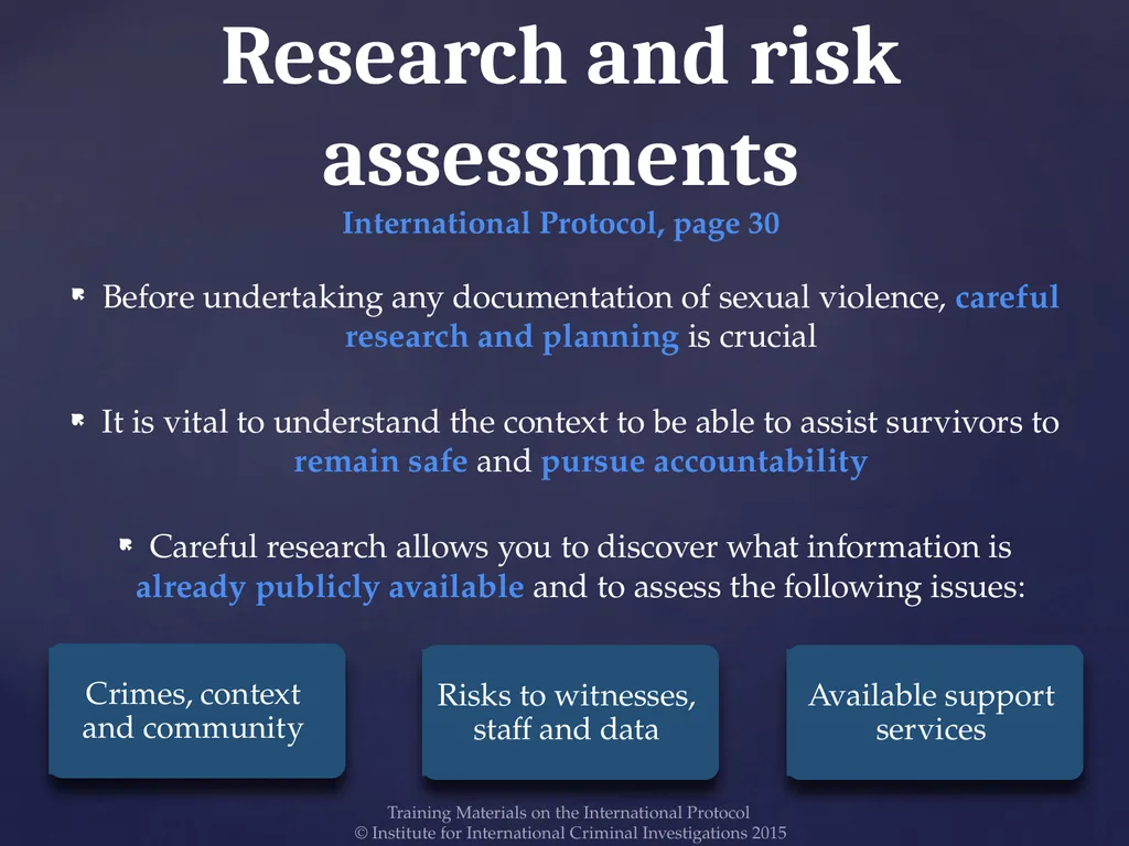 Module 3 -Preliminary Considerations Training - slide 8 of 19