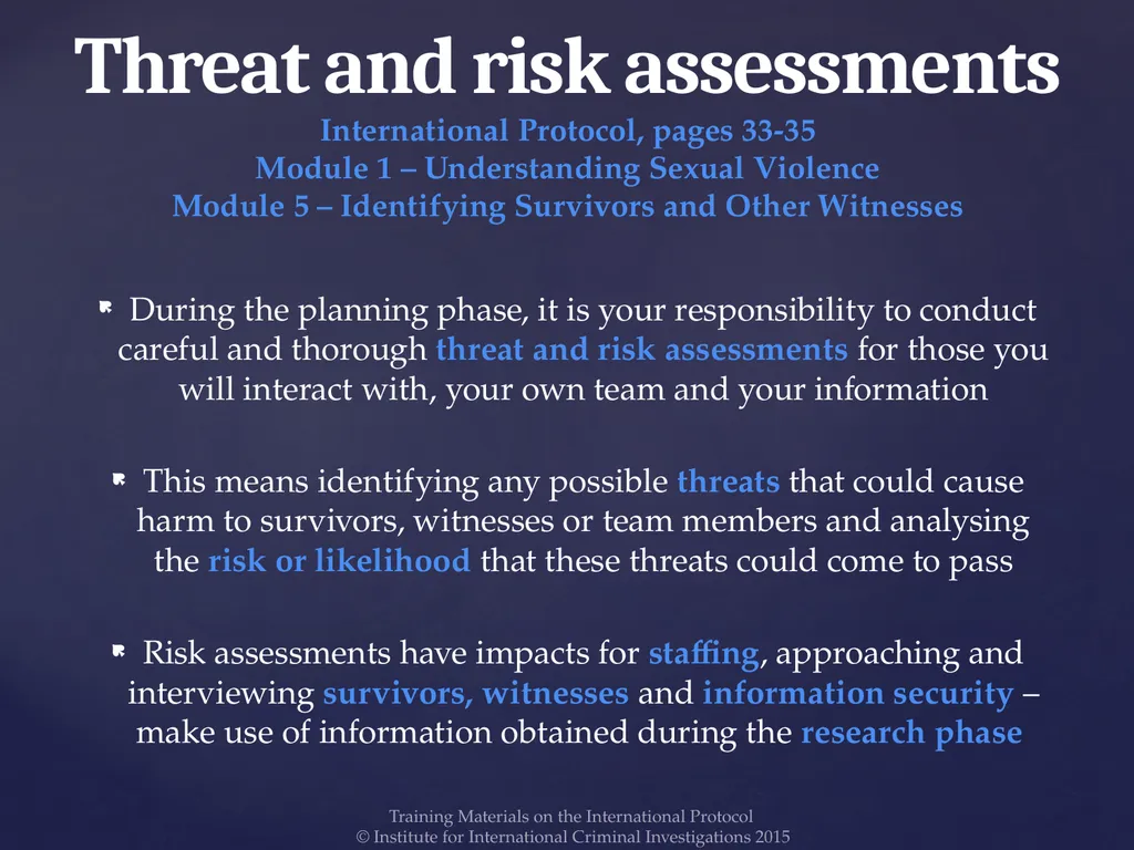 Module 3 -Preliminary Considerations Training - slide 14 of 19