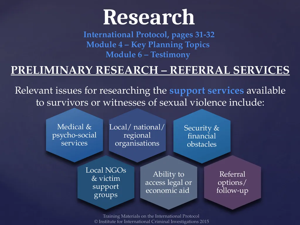 Module 3 -Preliminary Considerations Training - slide 13 of 19