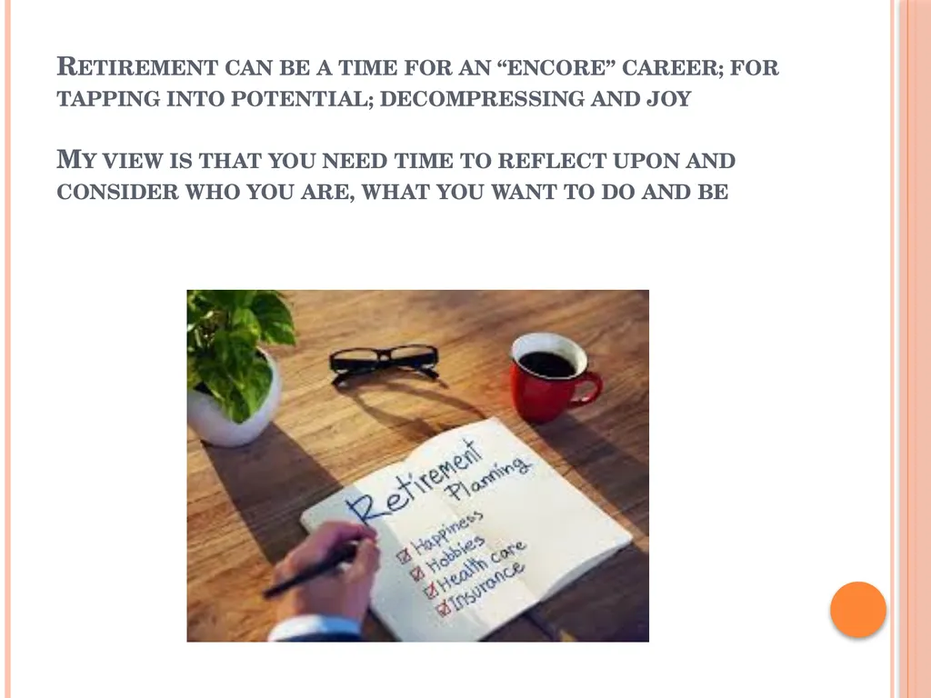 Key ideas: retirement identity, identity - slide 14 of 14