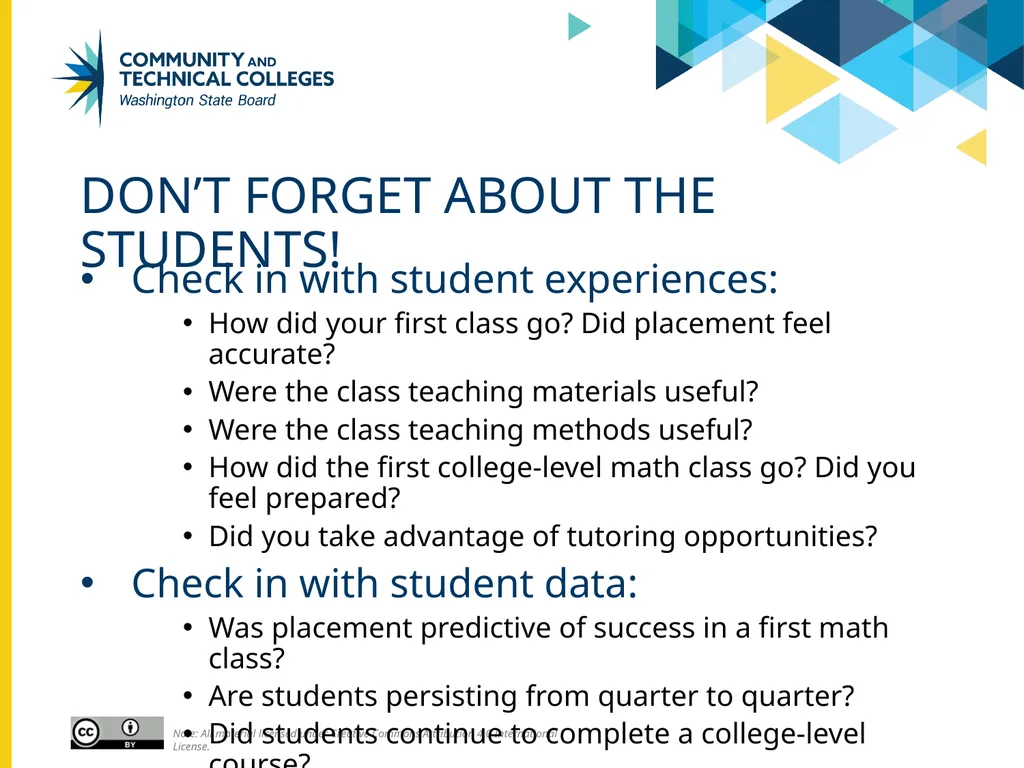 Creating a College-Wide Mathematics Experience for - slide 15 of 16