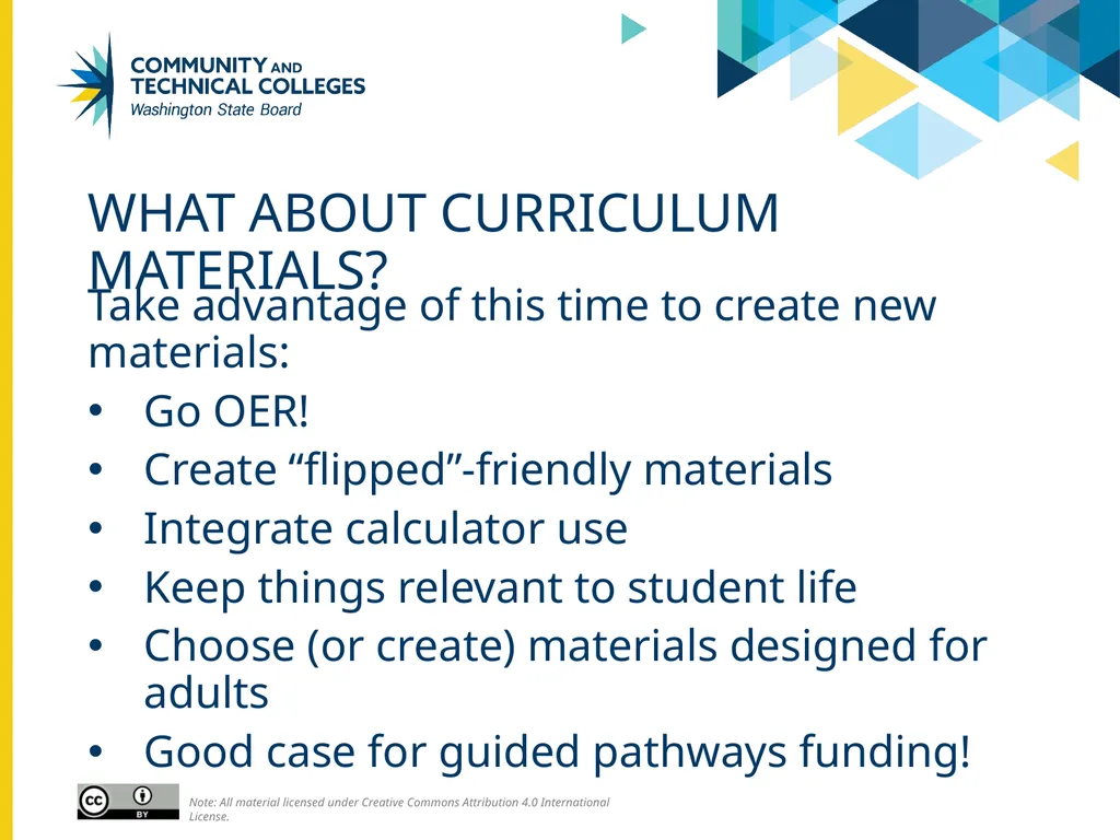 Creating a College-Wide Mathematics Experience for - slide 12 of 16