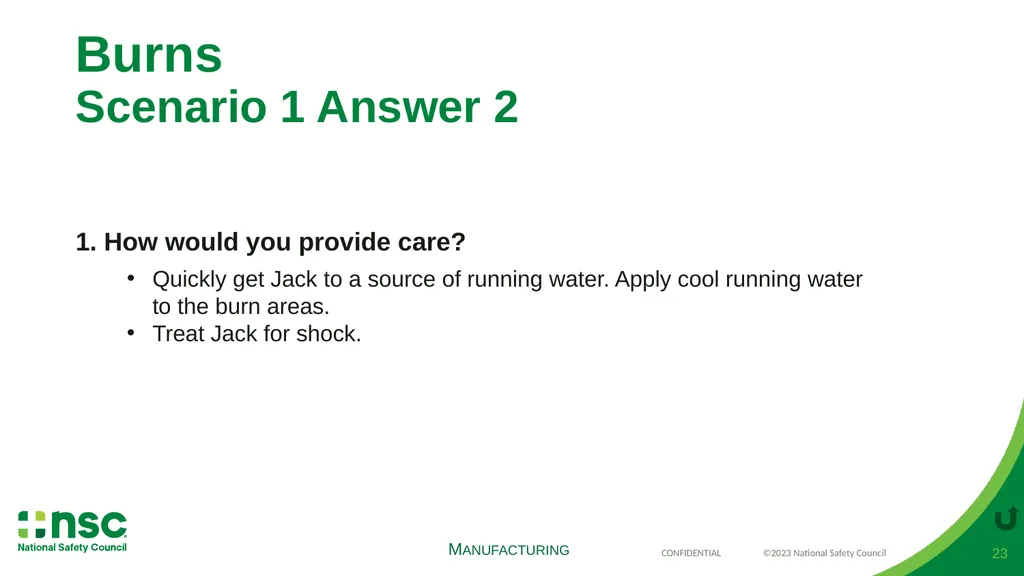 Case Scenarios for Customizing Your Training These - slide 23 of 57