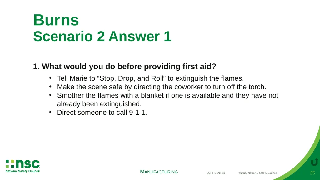 Case Scenarios for Customizing Your Training These - slide 25 of 57