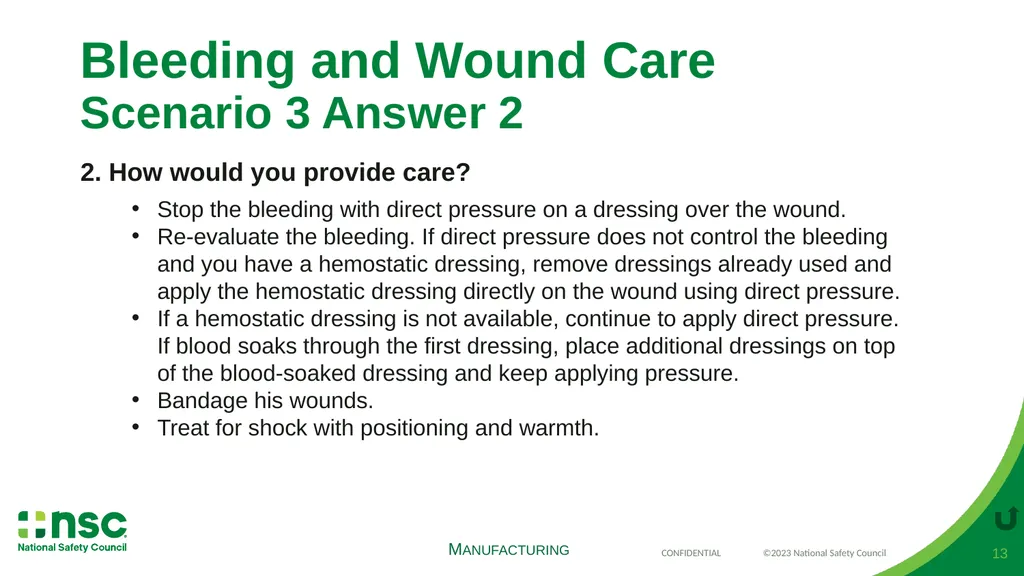 Case Scenarios for Customizing Your Training These - slide 13 of 57