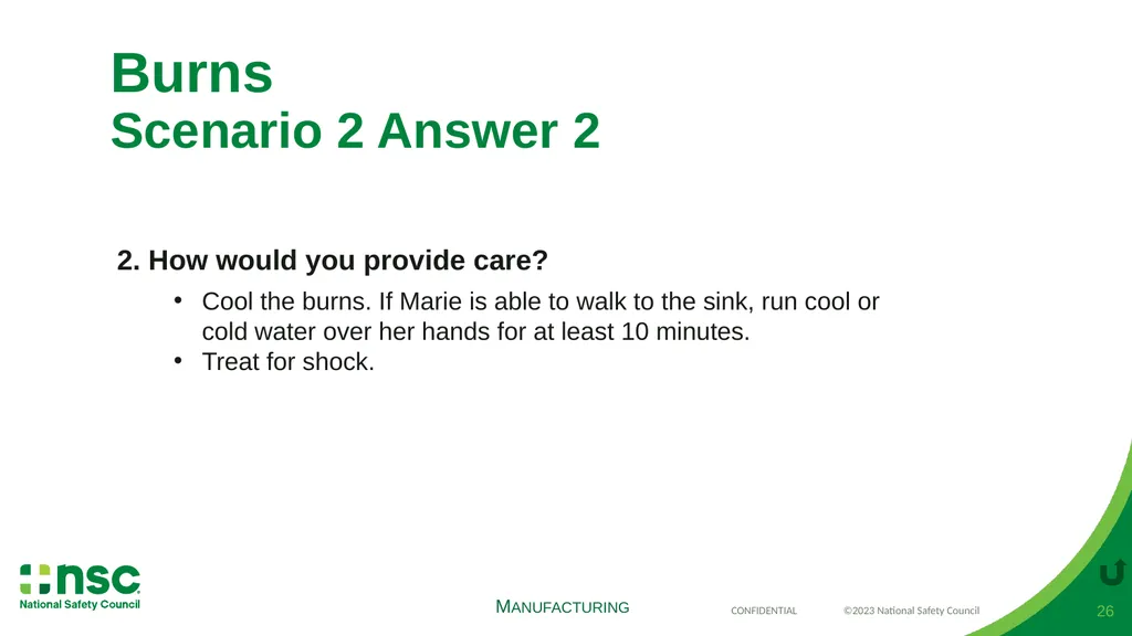 Case Scenarios for Customizing Your Training These - slide 26 of 57