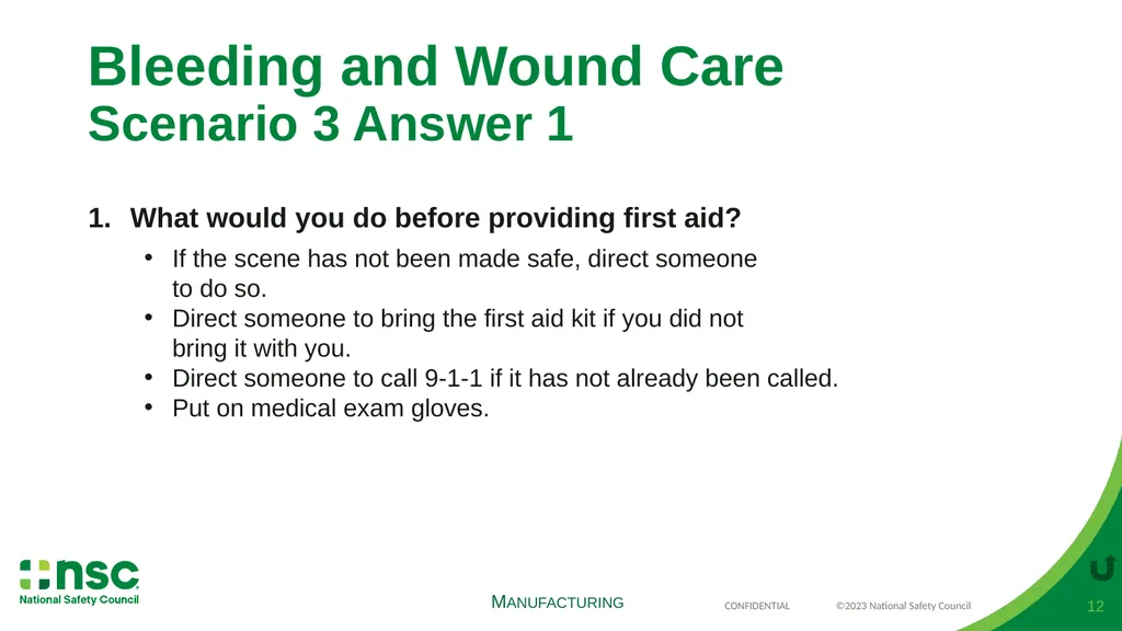 Case Scenarios for Customizing Your Training These - slide 12 of 57