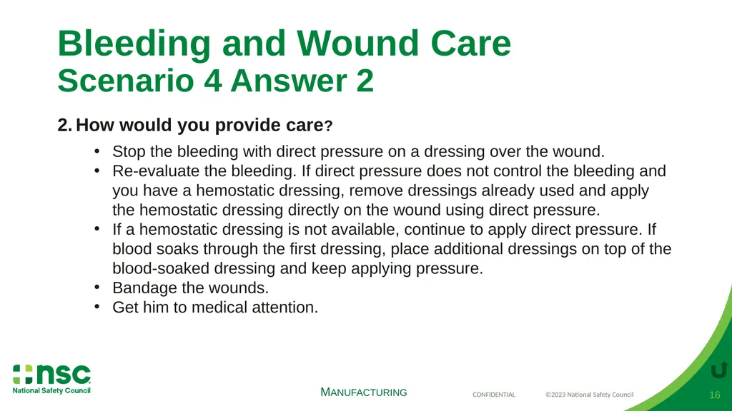 Case Scenarios for Customizing Your Training These - slide 16 of 57