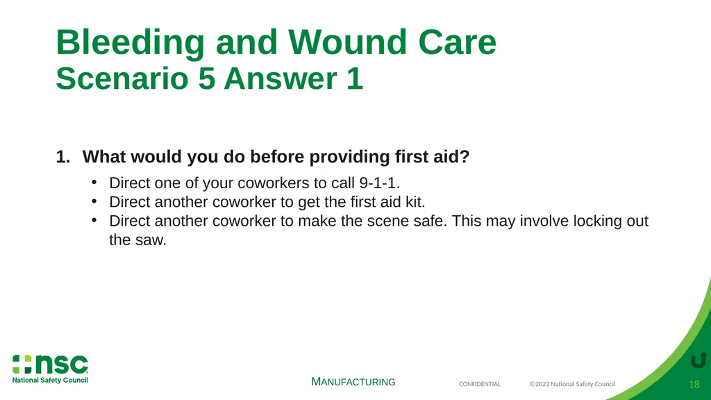 Case Scenarios for Customizing Your Training These - slide 18 of 57