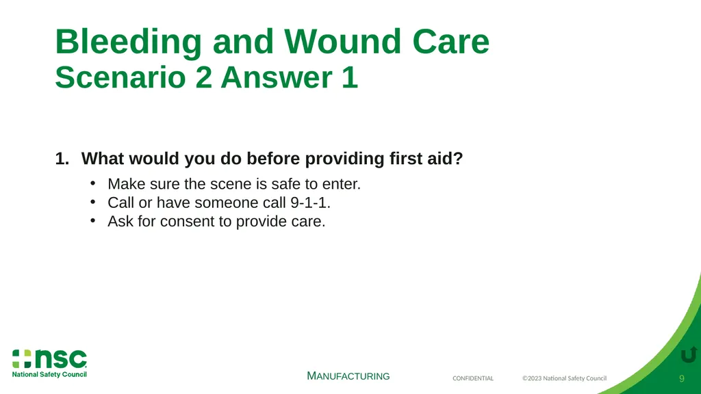 Case Scenarios for Customizing Your Training These - slide 9 of 57